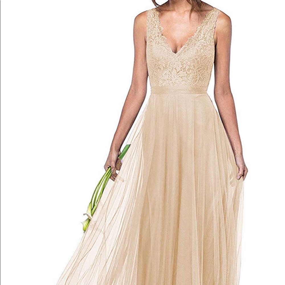 Bridesmaid / prom / formal maxi dress